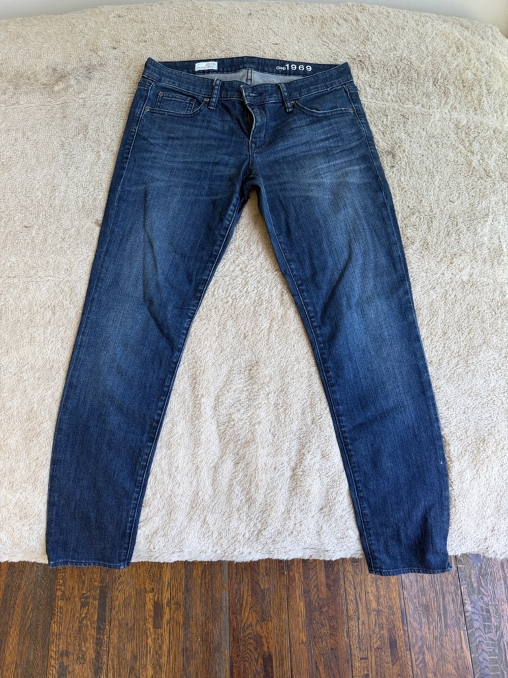 GAP 1969 Dark Indigo Slim Jeans